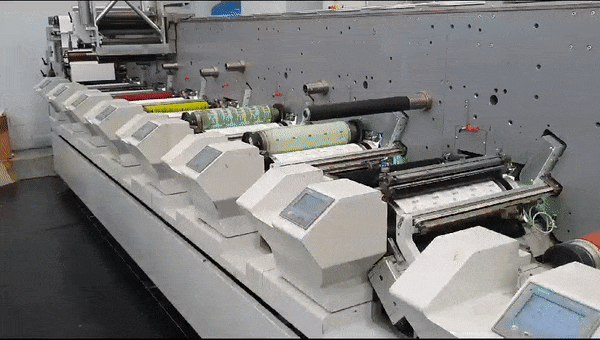 Techlabel in produzione